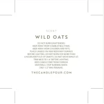 The Candle Pour Wild Oats Scent Hand Poured Luxury/Premium Candle, 6oz. - Image 3