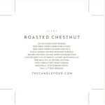 The Candle Pour Roasted Chestnut Hand Poured Luxury/Premium Candle, 6oz. - Image 4