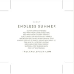 The Candle Pour Endless Summer Scent Hand Poured Luxury/Premium Candle, 6oz. - Image 5