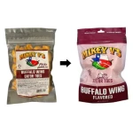 Mikey V's Buffalo Wings "Gator Toes", Deep Fried Garlic Snacks, 3.9oz. Buffalo Wing Seasoning Fried Garlic. - Image 4