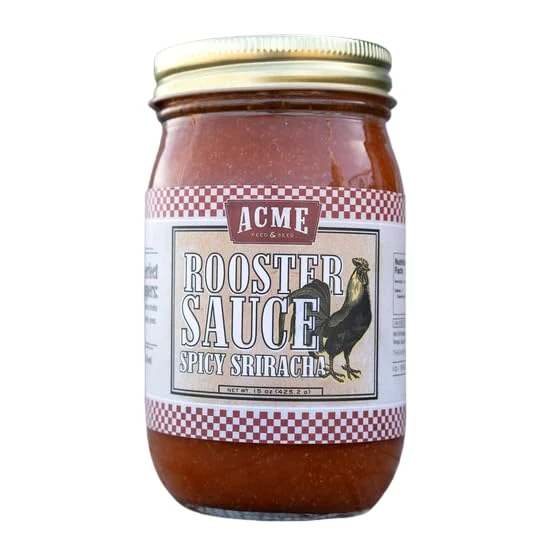 Version 1.0.0 ACME Rooster Sriracha Hot Sauce, 15 oz Bottle – Classic Spicy Condiment for Everyday Use - Image 1