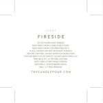 The Candle Pour Fireside Hand Poured Luxury/Premium Candle, 6oz. - Image 4