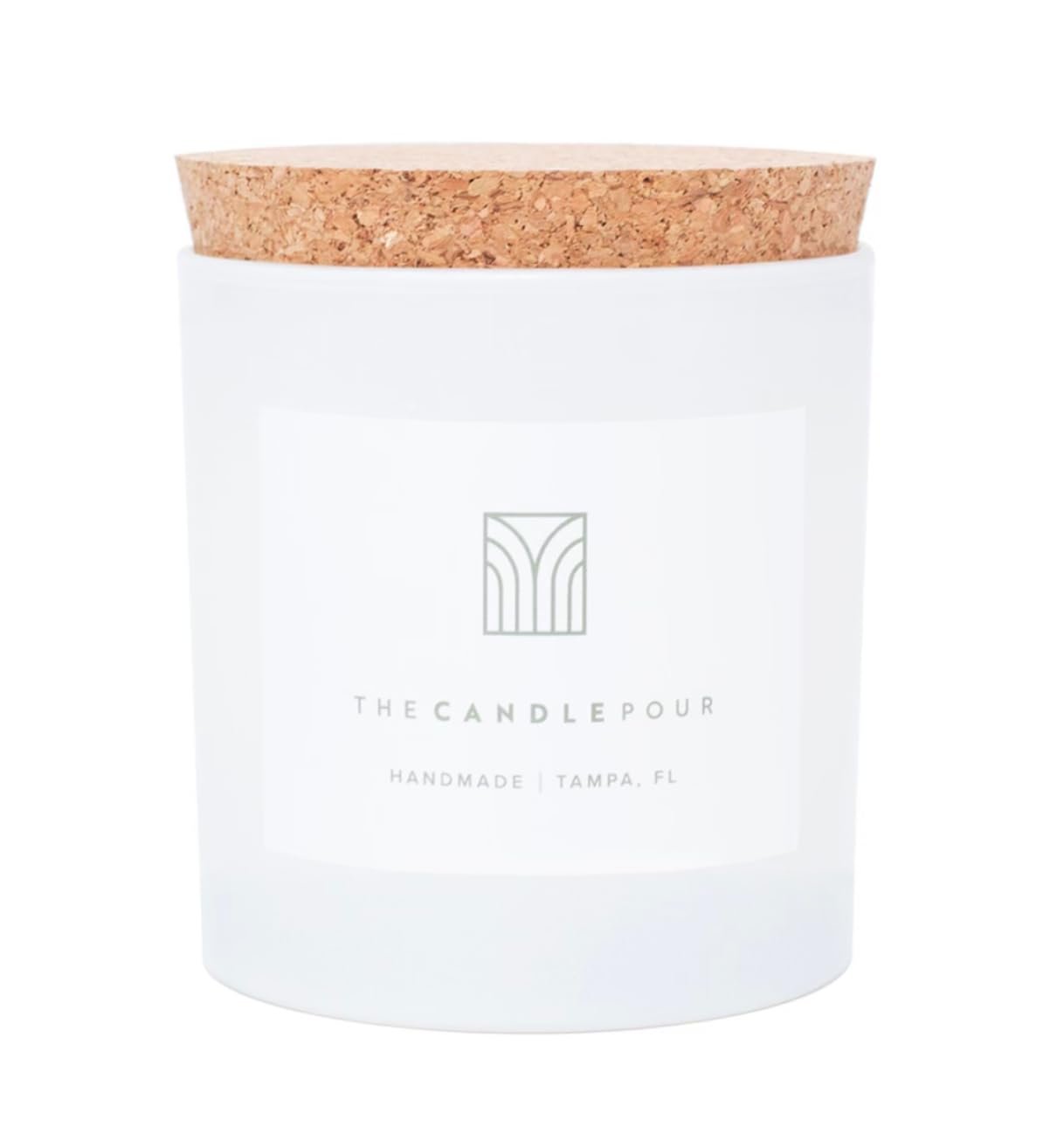 The Candle Pour Citrus Grove Scent Hand Poured Luxury/Premium Candle, 6oz.