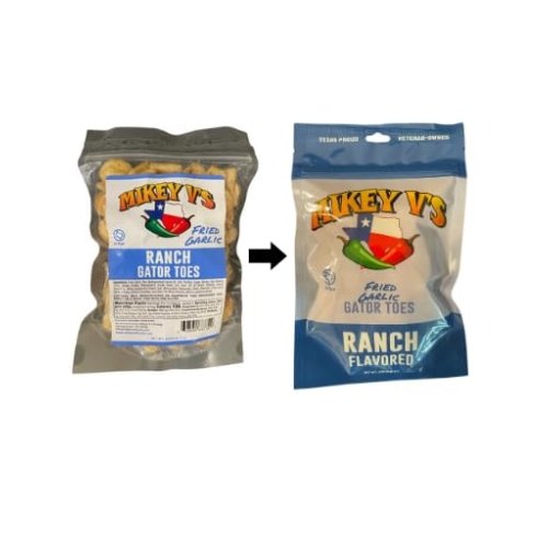 Mikey V's Ranch "Gator Toes", Deep Fried Garlic Snacks, 3.9oz. - Image 3