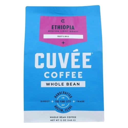 CUVEE COFFEE Ethiopia Single Origin Coffee, 12 OZ - Image 1