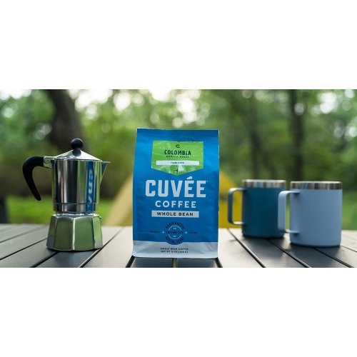 CUVEE COFFEE Colombia – Single-Origin Whole Bean Coffee, 12oz Bag – Smooth & Balanced Medium Roast - Image 6