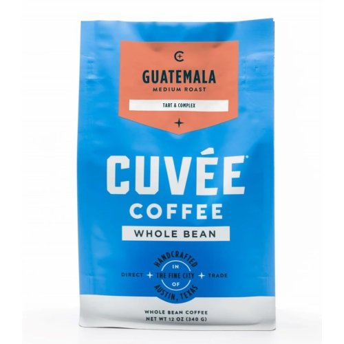 CUVEE COFFEE Guatemala Whole Bean Coffee, 12 OZ - Image 1