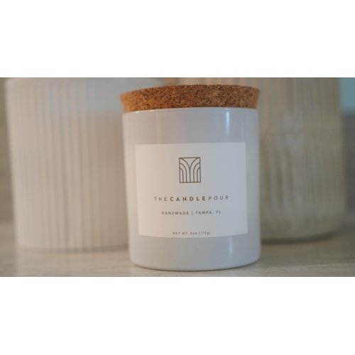 The Candle Pour Citrus Grove Scent Hand Poured Luxury/Premium Candle, 6oz. - Image 3