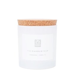 The Candle Pour White Pine Scent Hand Poured Luxury/Premium Candle, 6oz.