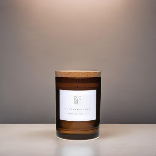 The Candle Pour Tobacco and Bourbon Hand Poured Luxury/Premium Candle, 6oz. - Image 2