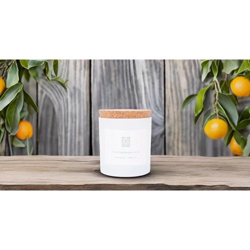 The Candle Pour Citrus Grove Scent Hand Poured Luxury/Premium Candle, 6oz. - Image 2