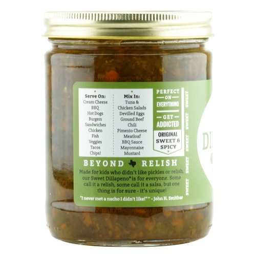Dillapeno Pickle Jalapeno Sweet Dill Relish - Image 2