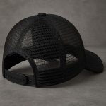 Unisex Lightweight Trucker Hat – Solid Color Mesh Back Cap, Adjustable Snapback for Men & Women - Image 3