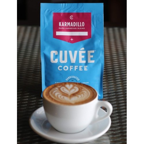 CUVEE COFFEE Karmadillo Espresso Blend Whole Bean Coffee, 12 OZ - Image 5