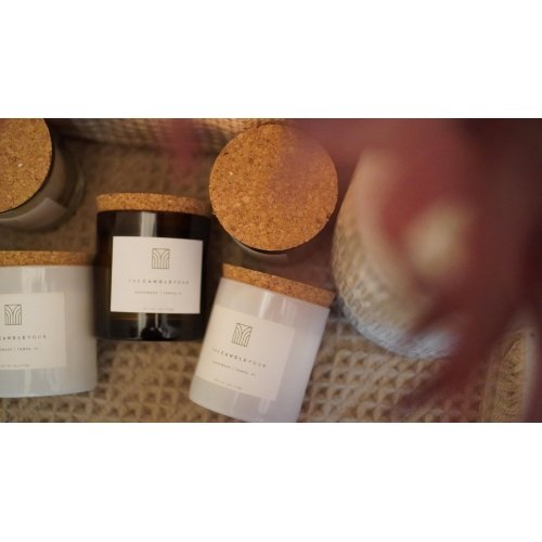 The Candle Pour White Pine Scent Hand Poured Luxury/Premium Candle, 6oz. - Image 2