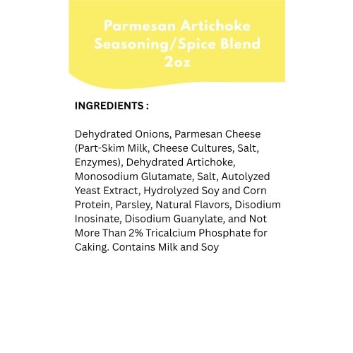 Parmesan Artichoke Seasoning/Spice Blend 2oz (Olive Cart) - Image 5