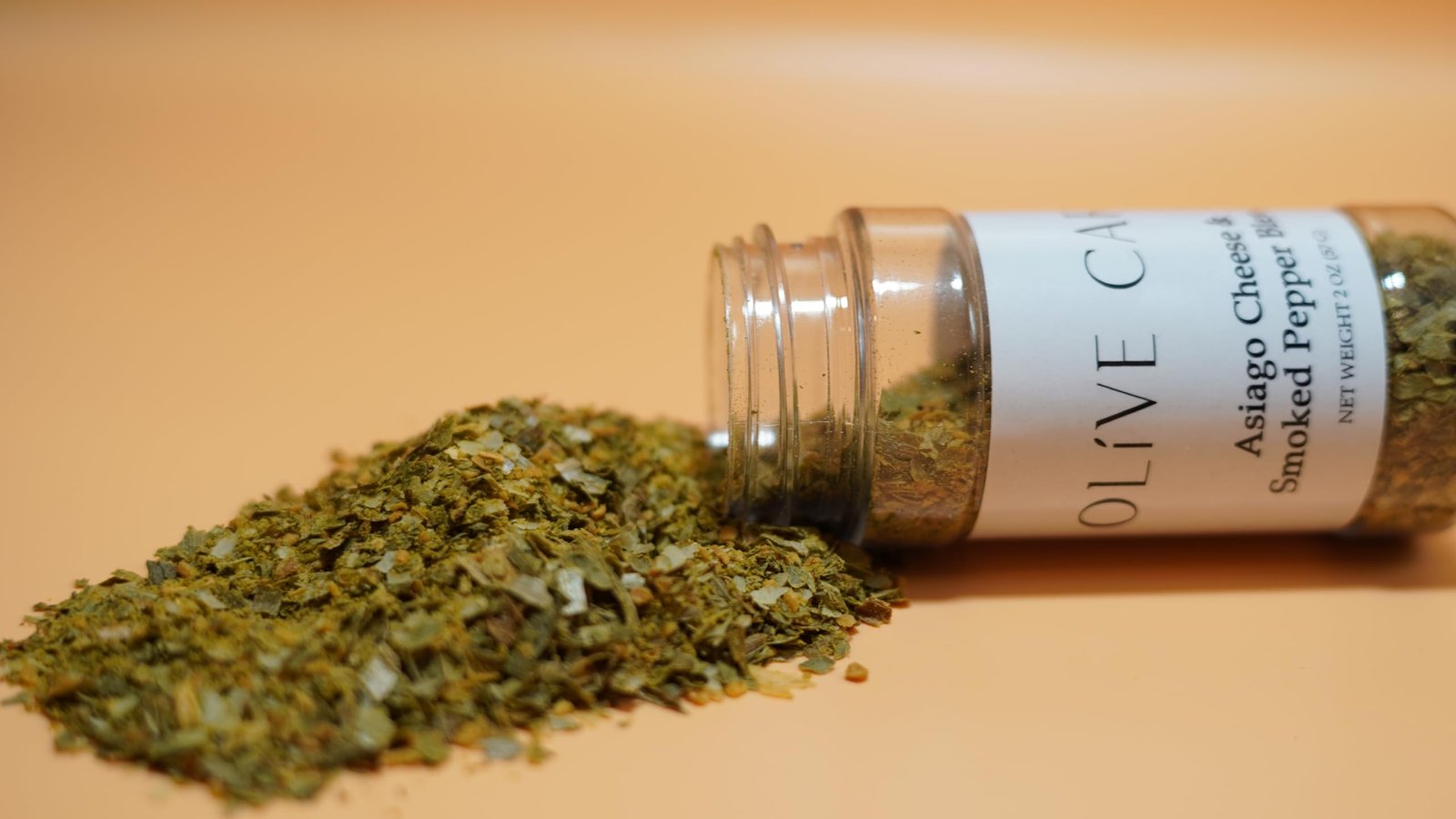 Asiago Cheese Seasoning with a Smoked Pepper Blend 2oz (Olive Cart) - Image 4