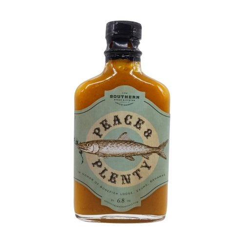 Peace and Plenty Sauce (made with pineapple, mango and chili peppers), 6.8oz - Image 1