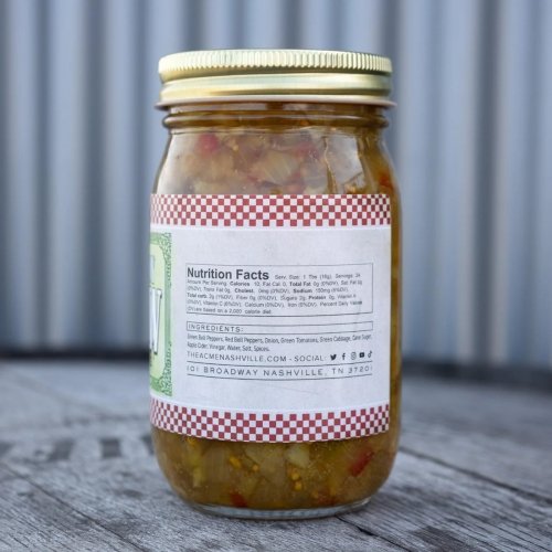 Plow Boy Chow, 18oz – Southern-Style Chow Chow Relish – Tangy, Sweet, and Slightly Spicy – Made in the USA - Image 4
