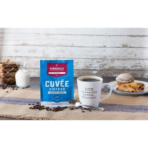 CUVEE COFFEE Karmadillo Espresso Blend Whole Bean Coffee, 12 OZ - Image 3